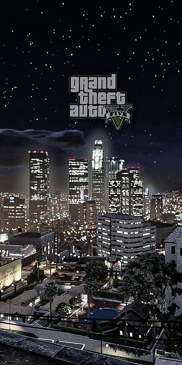 oyun səkilləri: GTA V mövzusunda divar kağızı / poster dizaynlı şəkillər toplusu — 3