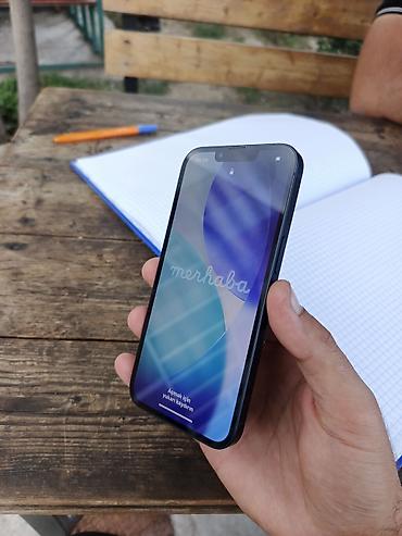 Mobil telefon və aksesuarlar: IPhone 13, Qara, Face ID — 4
