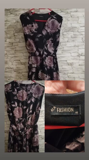 Повседневные платья: Вечернее платье, Макси, Zara, 3XL (EU 46)