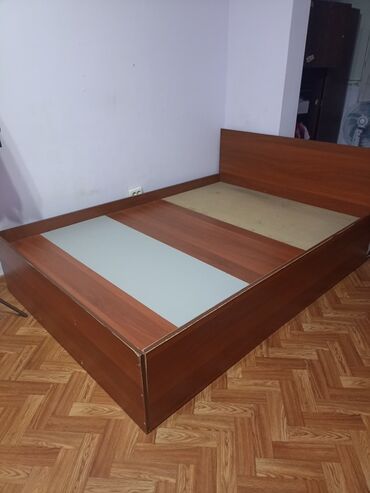 сколько стоит двуспальная кровать с матрасом: Эки кишилик керебет, Without a mattress, узуну - 200 см