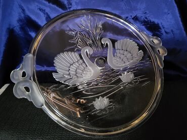 Ostalo posuđe: Plato za torte,kolace Walther,pun rad 70,80te.godine. Plato pun — 7