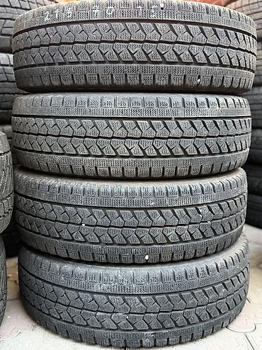 шины 215 70 r15: Шины 215 / 70 / R 15, Зима, Б/у, Комплект, Легкий коммерческий транспорт (C/LT), Япония, Bridgestone — 1