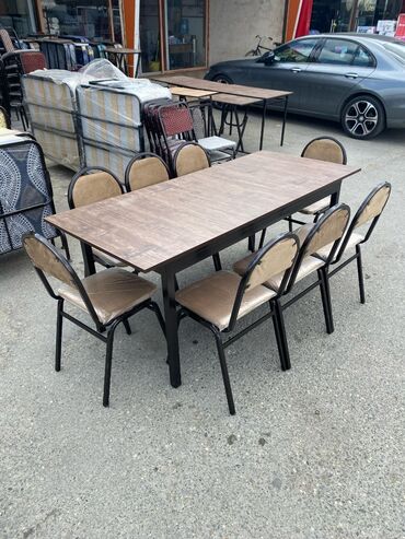 Bağ, çöl masa və oturacaq dəstləri: Yeni, Dördbucaq masa, 4 stul, Açılmayan, Stullar ilə -da lalafo.az — 7 Bağ, çöl masa və oturacaq dəstləri: Yeni, Dördbucaq masa, 4 stul, Açılmayan, Stullar ilə — 7