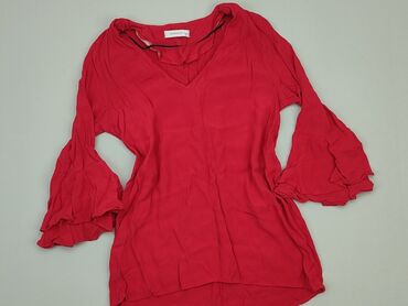 bluzki z długim rękawem czerwona: Bluzka Damska, Reserved, XS, stan - Bardzo dobry