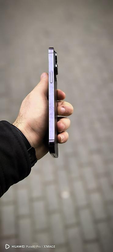 iphone case: IPhone 14 Pro Max, 256 GB, Deep Purple, Zəmanət, Face ID, Sənədlərlə — 8