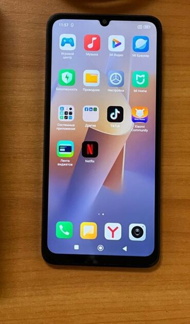 телефон ми 5: Redmi, Redmi 13C, Б/у, 128 ГБ, цвет - Белый, 2 SIM