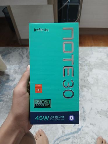 сломан экран: Infinix Note 30, Б/у, 128 ГБ, цвет - Фиолетовый, 2 SIM — 7