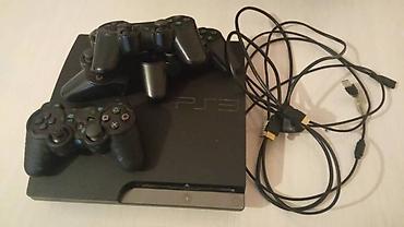 nintendo controller: Sony Playstation 3 slim. PS3. 160гб. 5 геймпада. внутри есть 6 игр — 4