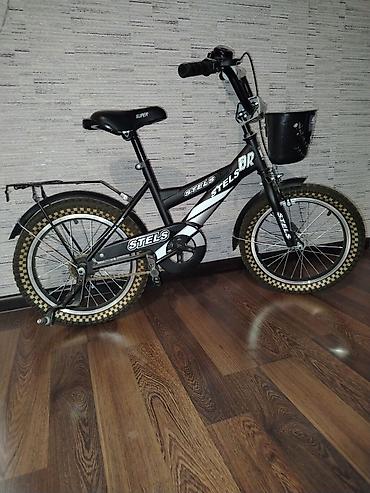 barama: Uşaq velosipedi – STELS BR, 16” - Rəng: qara-ağ - Təkərlər: 16" dişli — 4