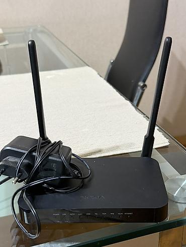 Nokia Wi‑Fi marşrutlayıcı - Brend/model: Nokia (iki xarici antenalı)