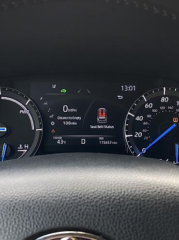 rav4 xa50: Toyota Highlander: 2020 г., 2.5 л, Автомат, Гибрид, Внедорожник — 9