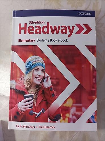 Учебник английского языка: Headway, 5th edition — Elementary at lalafo.kg Учебник английского языка: Headway, 5th edition — Elementary
