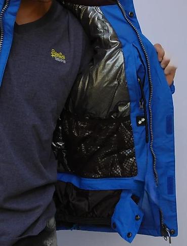 Odeća za skijanje: Muška zimska/ski jakna – plava - Toplotno izolovana podstava sa — 7