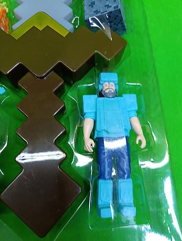 minecraft игрушка: Майнкрафт игрушки персонажей в комплекте🌟 Комплектация товара: меч — 3