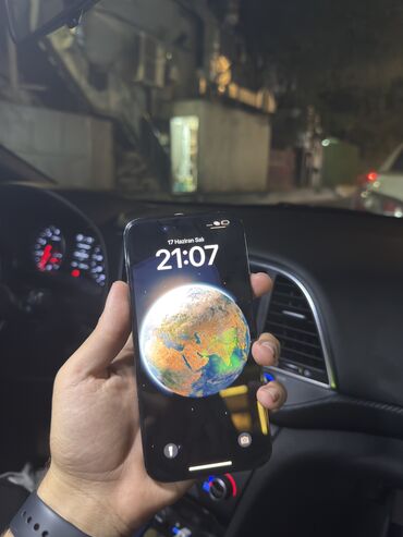 Apple iPhone: IPhone 14 Pro Max, 128 GB, Deep Purple, Zəmanət, Simsiz şarj, Face ID