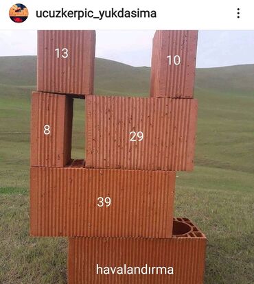 Kərpiclər: HƏR NÖV KƏRPİCLƏRİN ZAVOTDAN ÜNVANA CATDIRILMASI İLƏ XİDMƏTİNİZDƏYİK — 3