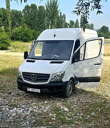 кемперы: Mercedes-Benz Sprinter (рестайлинг) — грузовой фургон с высокой крышей — 2