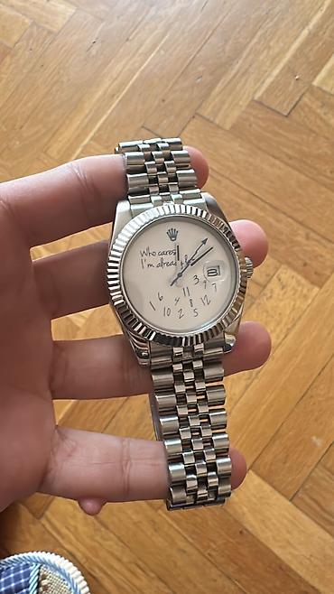pol sapaski: Rolex tərzində dizayn edilmiş qol saatı Rolex ( Who cares I am already — 2