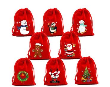 Подарочные упаковки: 🎄 Новогодние подарки & упаковка на заказ Бархатные мешочки • — 2