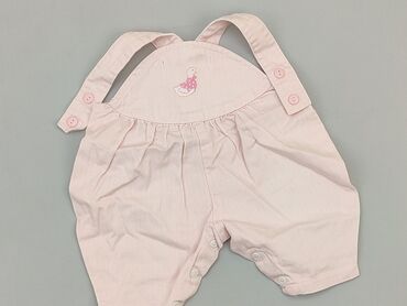 legginsy sweterkowe: Ogrodniczki, Mothercare, Wcześniak, stan - Bardzo dobry