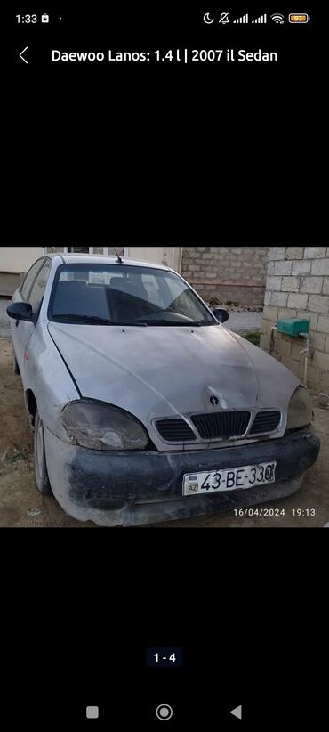 zor maşın şəkilləri: Daewoo Lanos: 1.4 l | 2007 il Sedan