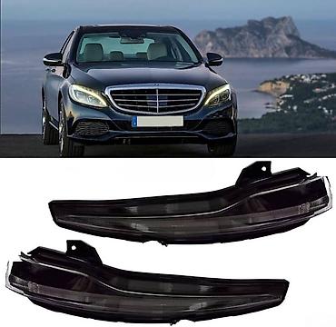 avtosalon 222: Mercedes W205, Mercedes W213, Mercedes W222" güzgü dönmə işığı Şəhər — 7