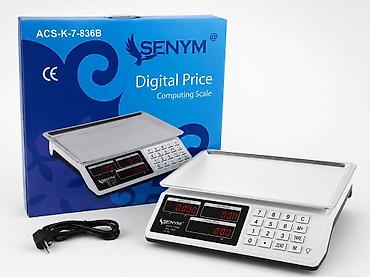scale: Торговые электронные весы с вычислением стоимости SENYM ACS-K-7-836B — 1