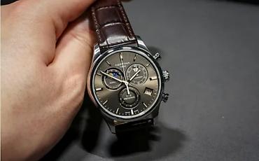 Qol saatları: Certina DS-8 Chronograph Moon Phase orjinal kişi qol saatı - İsveçrə — 2
