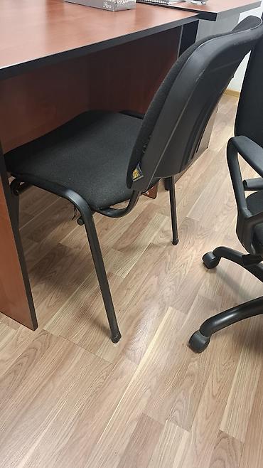 Ofis oturacaqları: Ofis stulları – müxtəlif modellər - Qonaq/konfrans stulu: sabit metal — 5