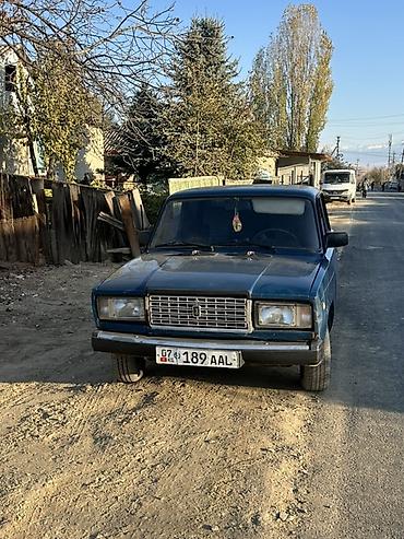 70 сом: ВАЗ (ЛАДА) 2107: 2005 г., 1.6 л, Кол менен иштөөчү, Бензин, Седан — 5