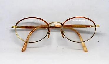 Naočare: Vintage dioptrijski ram OVAL u boji ćilibara. Vintage dioptrijski ram — 2