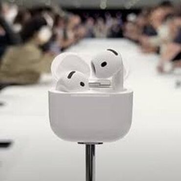 аирподс 3 цена: 🔥🔥🔥Продаю наушники AirPods 4 (lux качество) 	•	Качественный микрофон