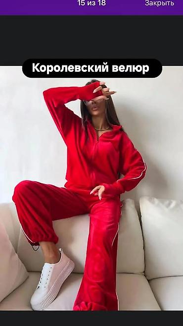 tech flecee: Двойка из «королевского» велюра. - Ткань: нежный, мягкий на ощупь — 3