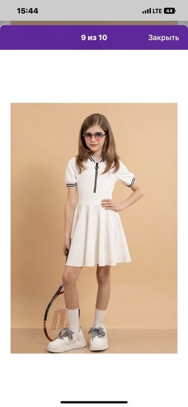 Платья: Детское платье, цвет - Черный — 3