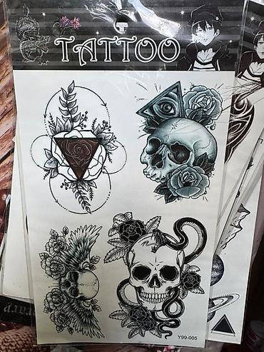 Тату, пирсинг: Временные татуировки — 19
