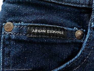 клеш мужские: Мужские джинсы, L, Armani, Новый, цвет - Синий, Самовывоз — 3