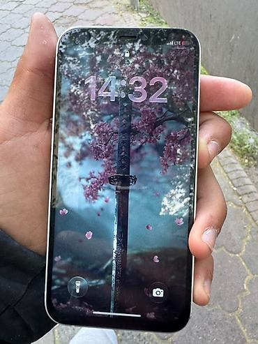 dvd rom: IPhone 12 mini, Б/у, 128 ГБ, Белый, Чехол, 80 % — 2