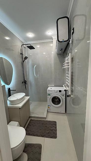 дрим хаус фламинго: 2 комнаты, 49 м², Асанбай мкр Элитка, 10 этаж, Дизайнерский ремонт — 5