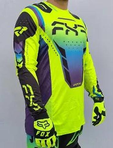 Sportska odeća: Motokros/enduro komplet – dres, pantalone i rukavice, visokovidljivi — 20