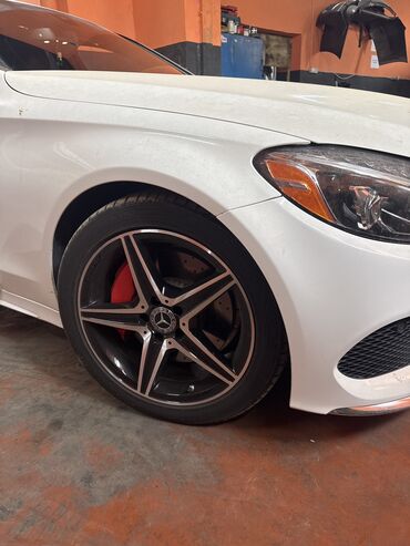 Əyləc diskləri: Ön, Mercedes-Benz c300, 2018 il, İşlənmiş