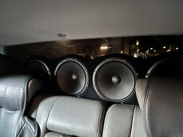 Monitorlar: Avtomobil üçün nəzərdə tutulmuş bu audio sistemi iki böyük dinamik və