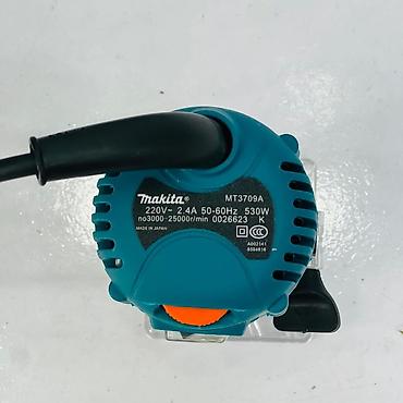 minifix şablonu: Makita MT3709A taxta kənar frezi (wood trimmer) Texniki — 3