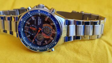 Ručni satovi: Klasični sat, Emporio Armani, Muški — 52