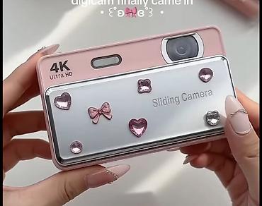 4K Ultra HD “Sliding Camera” rəqəmsal fotoaparat, digicam - 4K Ultra