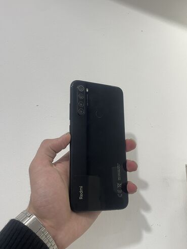 Xiaomi Redmi Note 8, 64 ГБ, цвет - Черный, 
 Кнопочный, Отпечаток пальца, Face ID