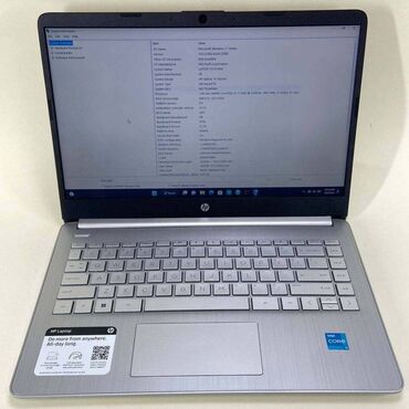 hp ноутбук: Ультрабук, HP, 8 ГБ ОЗУ, Intel Core i3, 14 ", Б/у, Для несложных задач, память SSD