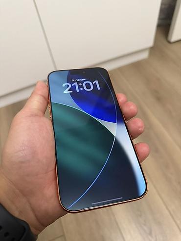 iphone e: IPhone 17 Pro Max, Б/у, 256 ГБ, Оранжевый, 91 % — 2