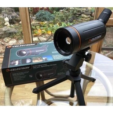 спортивный комплект: Новый !!! Телескоп Celestron C70. Увеличение от 25 до 75 крат . Очень