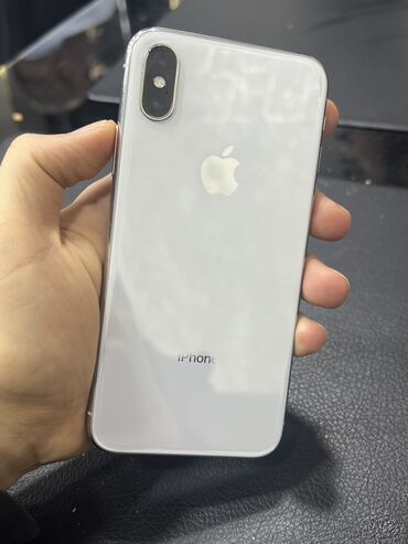 iphone x işlənmiş: IPhone X, 256 GB, Ağ, Barmaq izi, Face ID