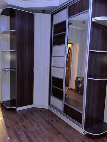шкаф купе по индивидуальным размерам: Купе шкаф, Колдонулган, Бурчтуу, Башка материал